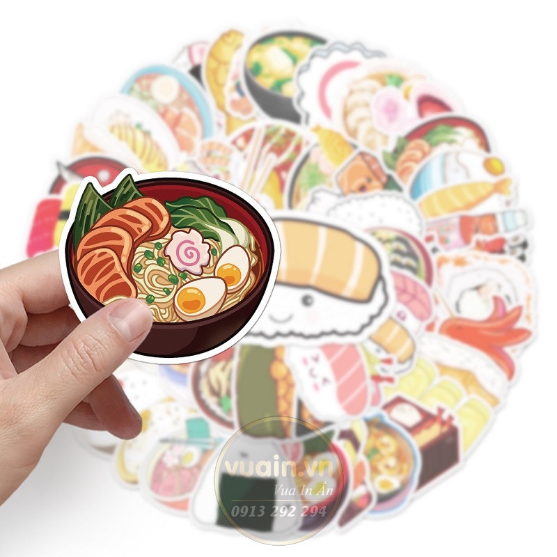 sticker cute food