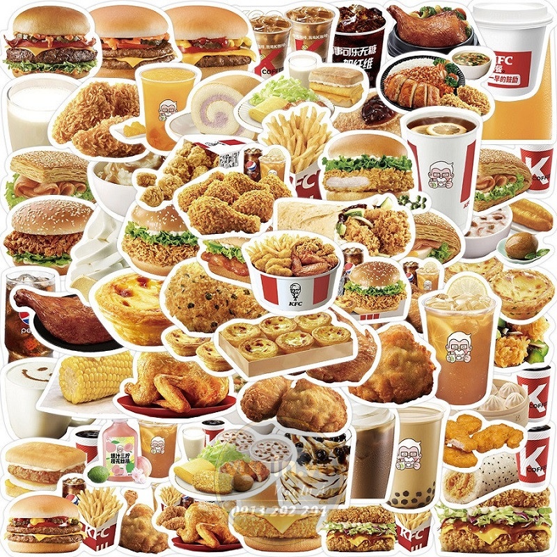 sticker cute food - 23