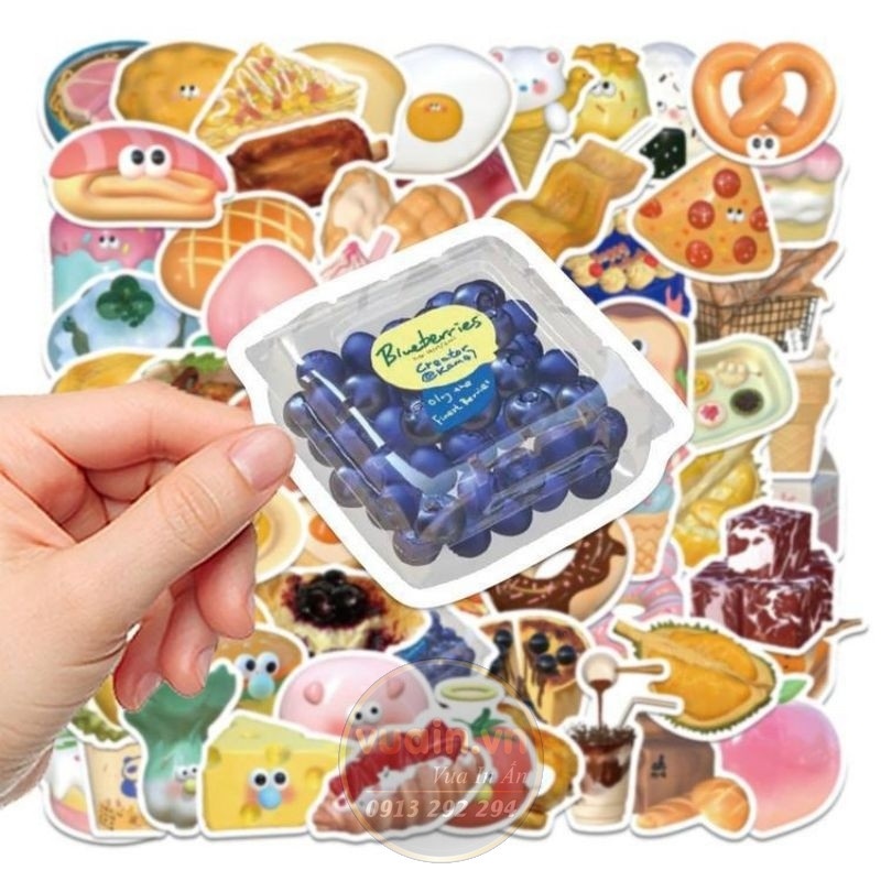 sticker cute food - 26