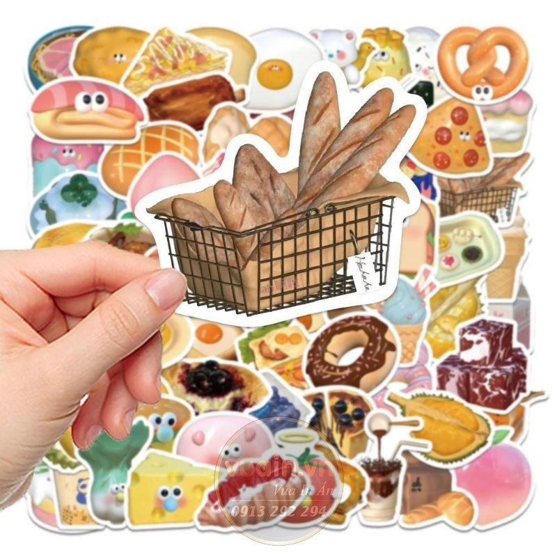 sticker cute food - 27