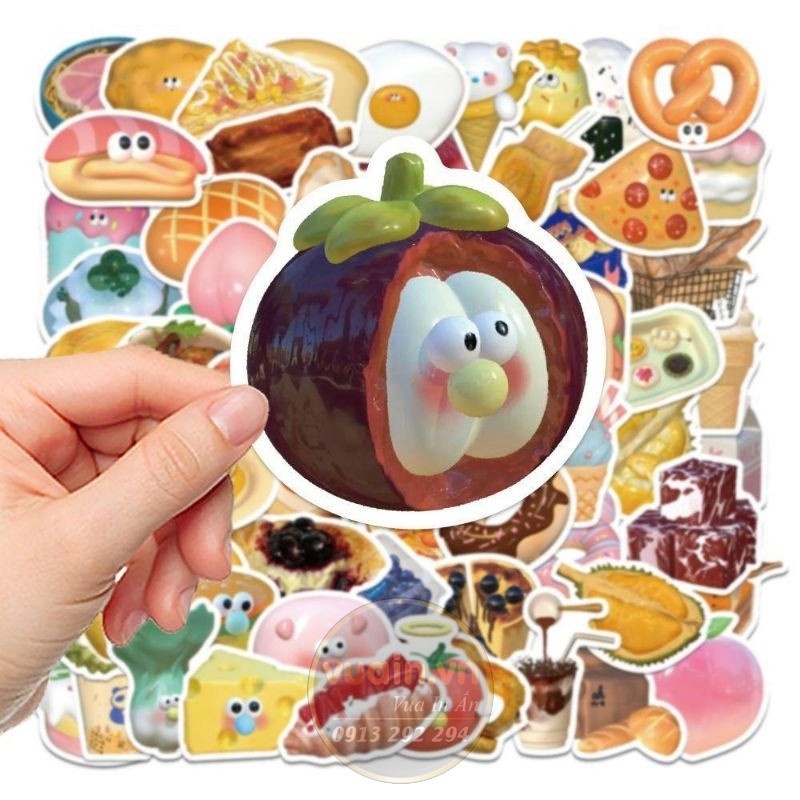 sticker cute food - 28