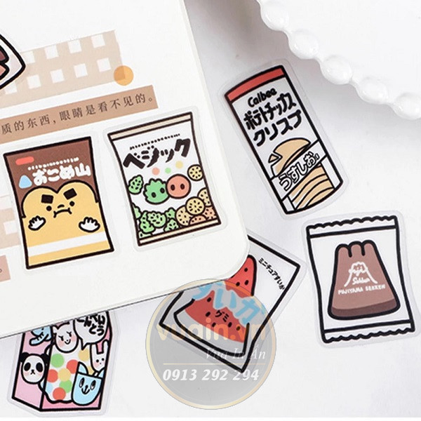 sticker cute food - 8