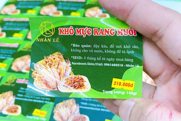 tem mực khô