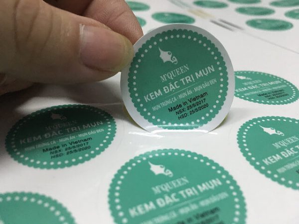 Các chất liệu decal phổ biến để gia công bế demi