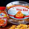 Tem nhãn tôm khô